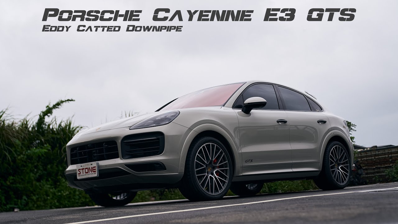 Porsche E3 Cayenne GTS GPF / Stone Eddy Catted Downpipe Sound