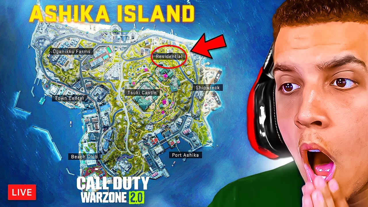 WARZONE REBIRTH ISLAND 2 is HERE! (Ashika Island)