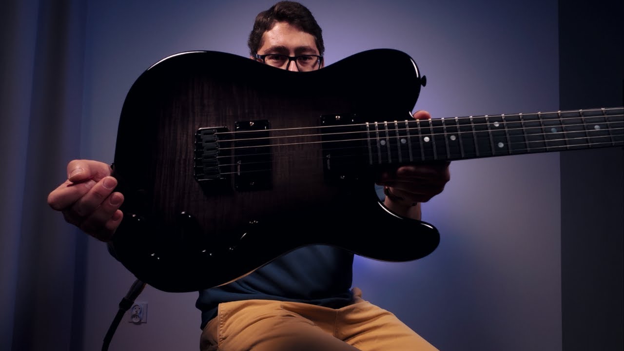 Dagon Telecaster (luthier guitar) & Vermilion Nord pickups sound samples