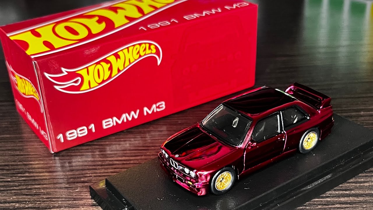 Hot Wheels RLC 2023 BMW M3 E30 Red | Распаковка и обзор