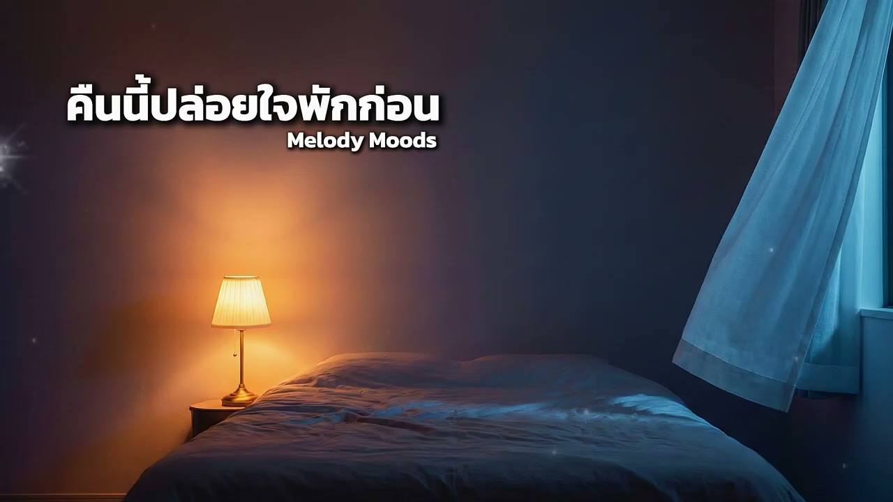 คืนนี้ปล่อยใจพักก่อน 🌙 เพลงเบา ๆ ก่อนนอน | ฟังสบาย หลับง่าย ผ่อนคลายทั้งวัน | Melody Moods