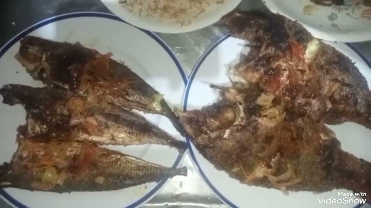 طريقة السمك المشوي😋