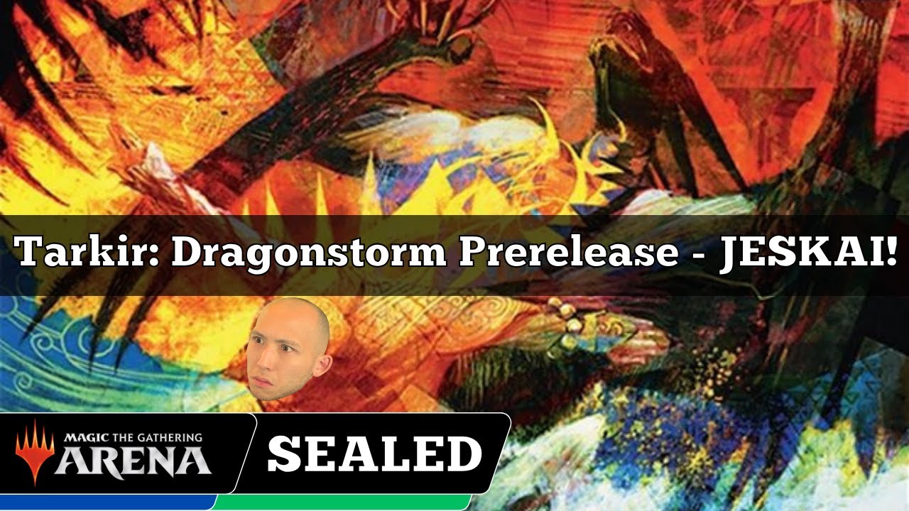 Tarkir: Dragonstorm Prerelease - JESKAI! | Tarkir: Dragonstorm Early Access Sealed | MTG Arena