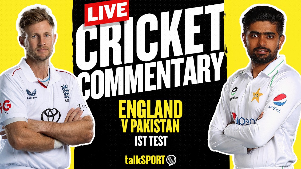 LIVE Test Match Cricket | England v Pakistan - First Test - Day Two | Headingley