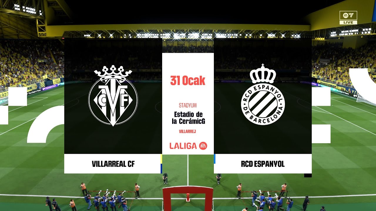 VİLLARREAL-ESPANYOL|LALİGA|FC|