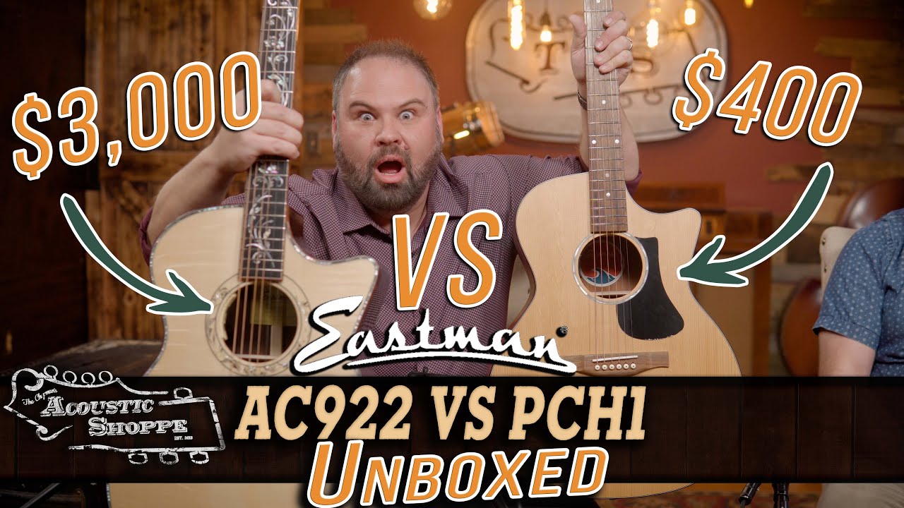 The Most Expensive VS Least Expensive Guitar Eastman Sells | Can You Hear The Difference?