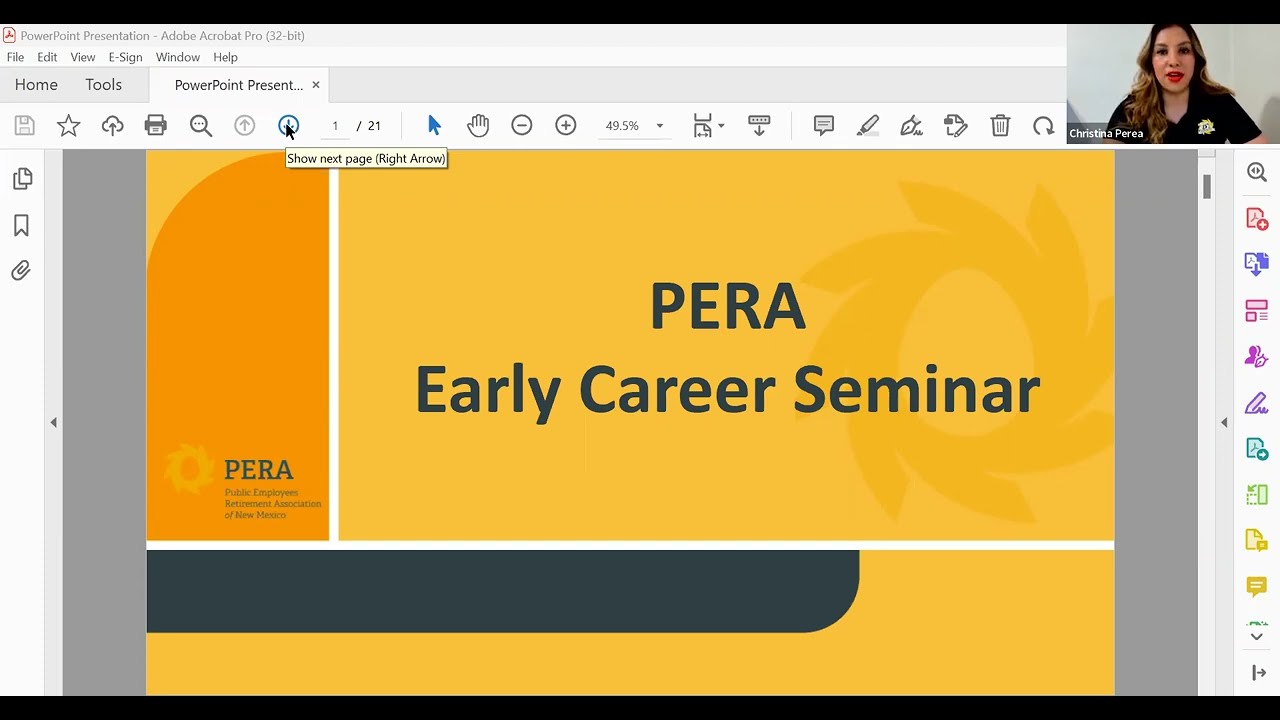 Early Career Seminar