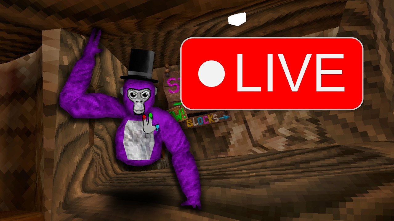 🔴GORILLA TAG LIVE With VIEWERS 24/7 NEW UPDATE LIVE! until 35K!🔴