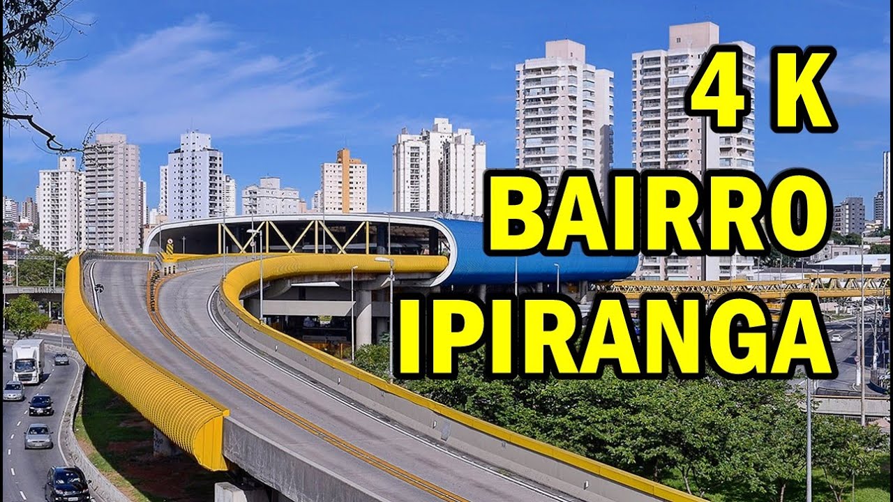 DIRIGINDO PELO BAIRRO IPIRANGA 4K - Driving Tour São Paulo