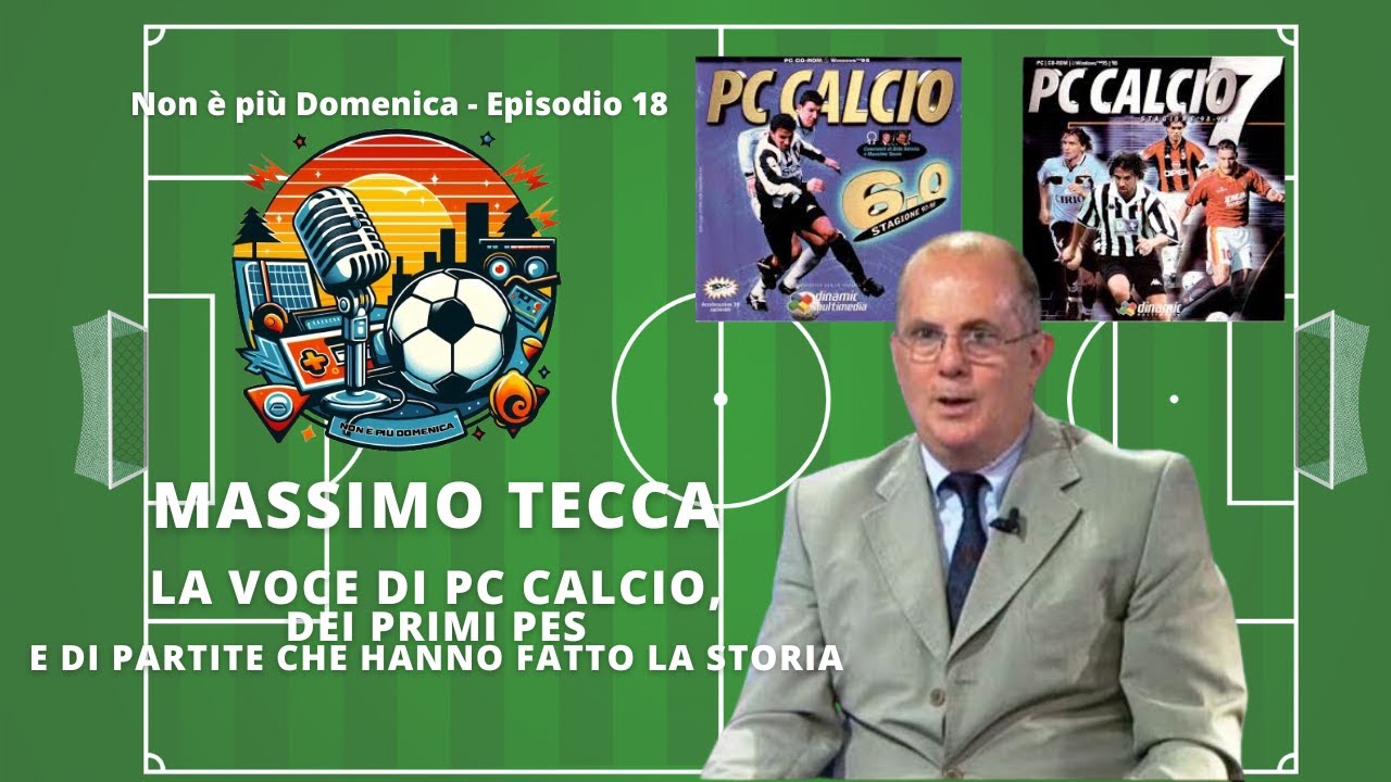 PC Calcio, le pionieristiche registrazioni a Madrid, le telecronache nella storia - Massimo Tecca
