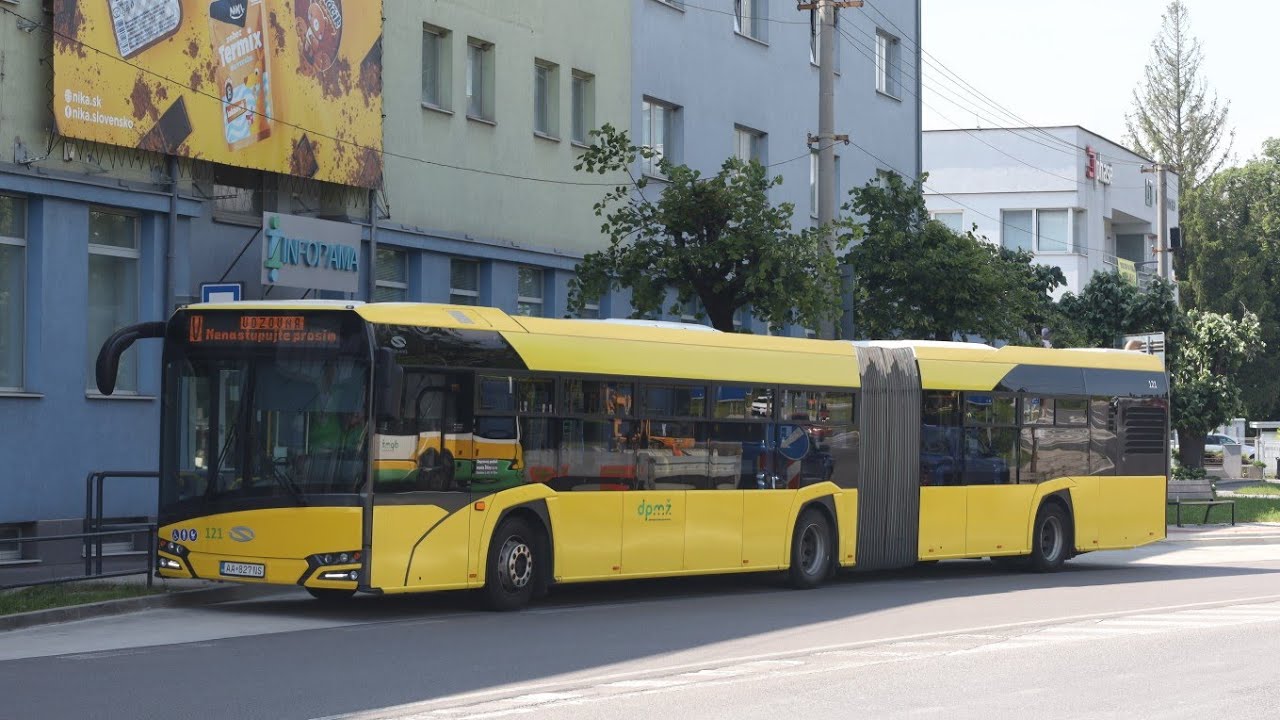Solaris Urbino 18/IV (#121) • DPMŽ | Kyvadlová doprava 