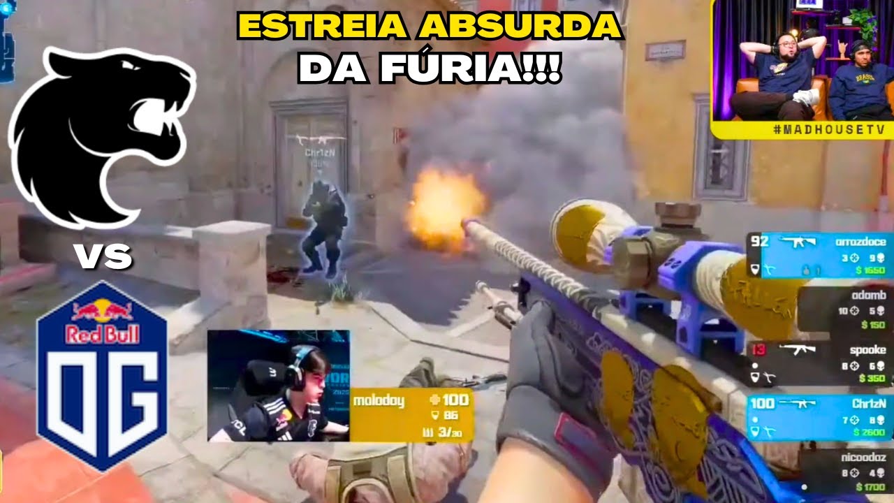 FURIA vs OG (Jogo Completo) Thunderpick World Championship 2025
