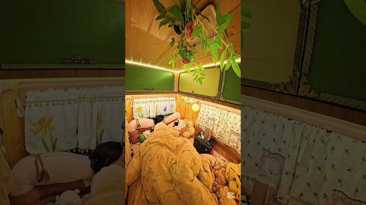 Mini Car to Big Caravan 🌧️ | Rainy Night Camping in mini car & caravan, Movies & Food + Vibes ✨🚐