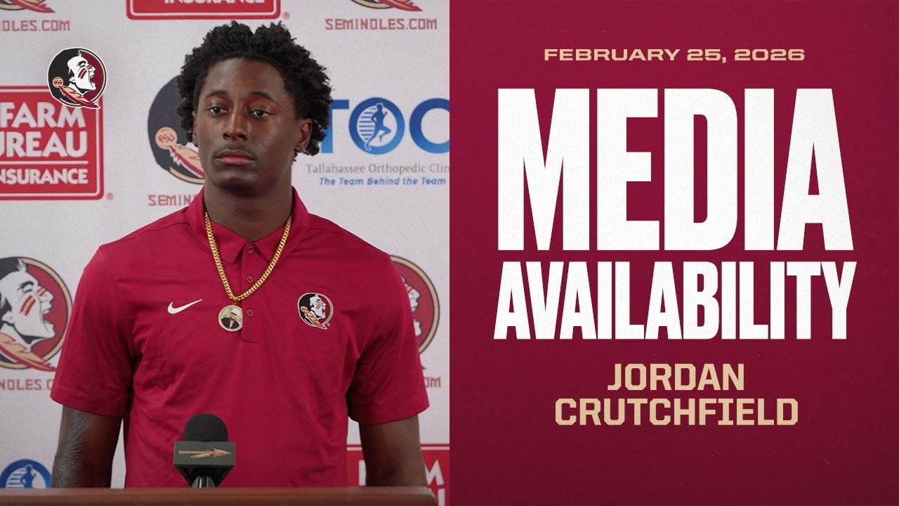FSU Football | DB Jordan Crutchfield Media Availability