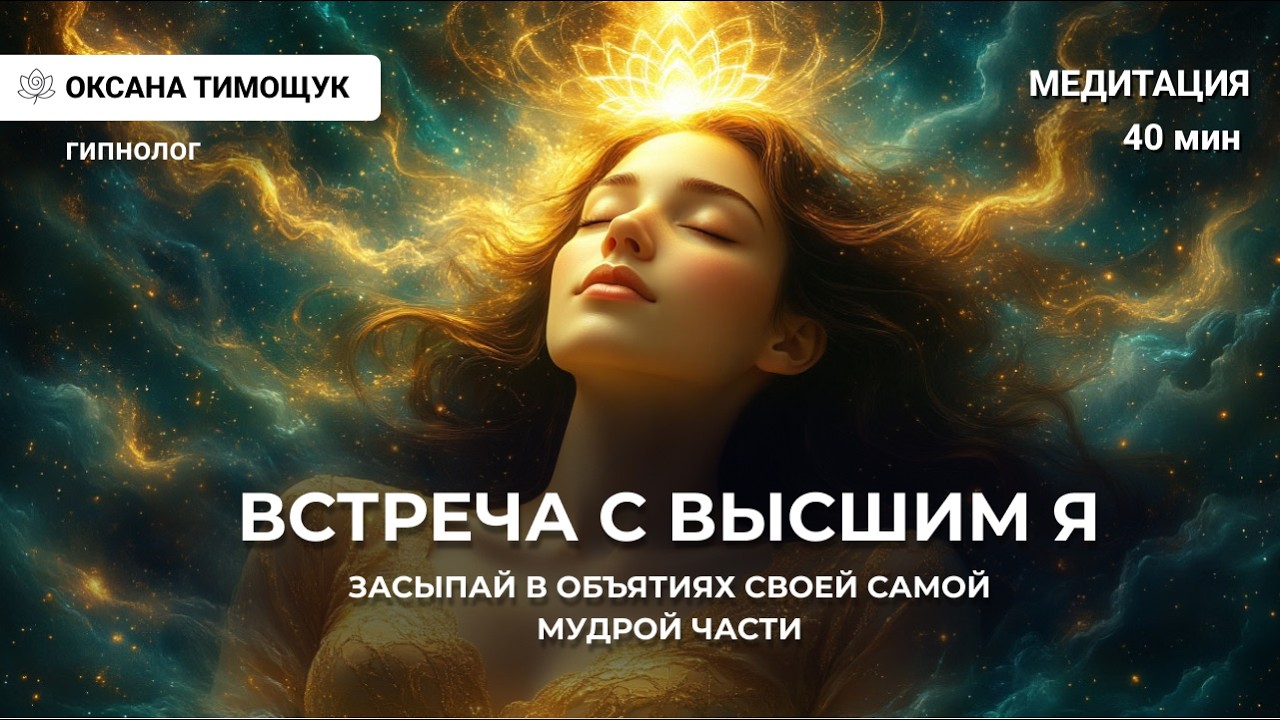 Медитация на сон «Встреча с Высшим Я» | Глубокое расслабление и переход в сон