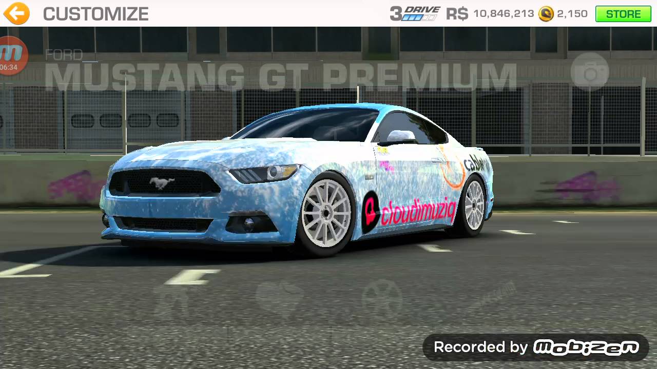 Real Racing 3: New Car Ford Mustang GT Premium!!