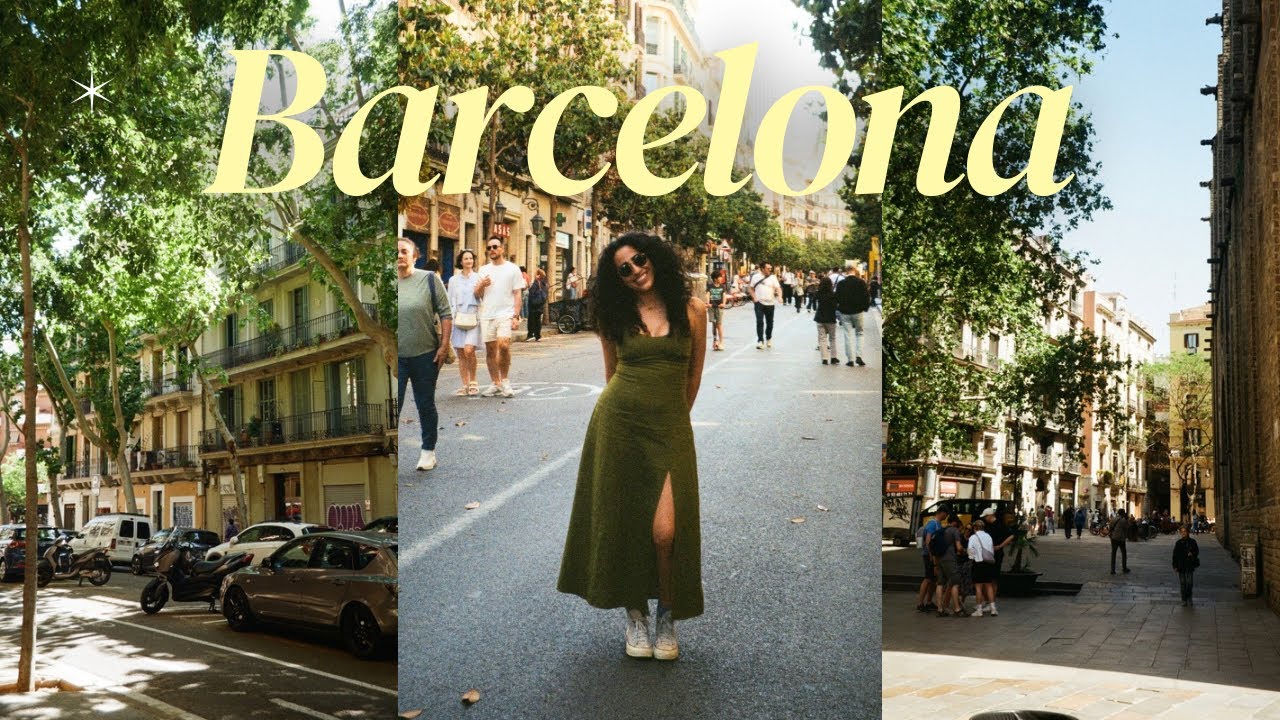 how to spend a weekend in barcelona || sagrada familia, gracia, parc guell, tapas (vlog)