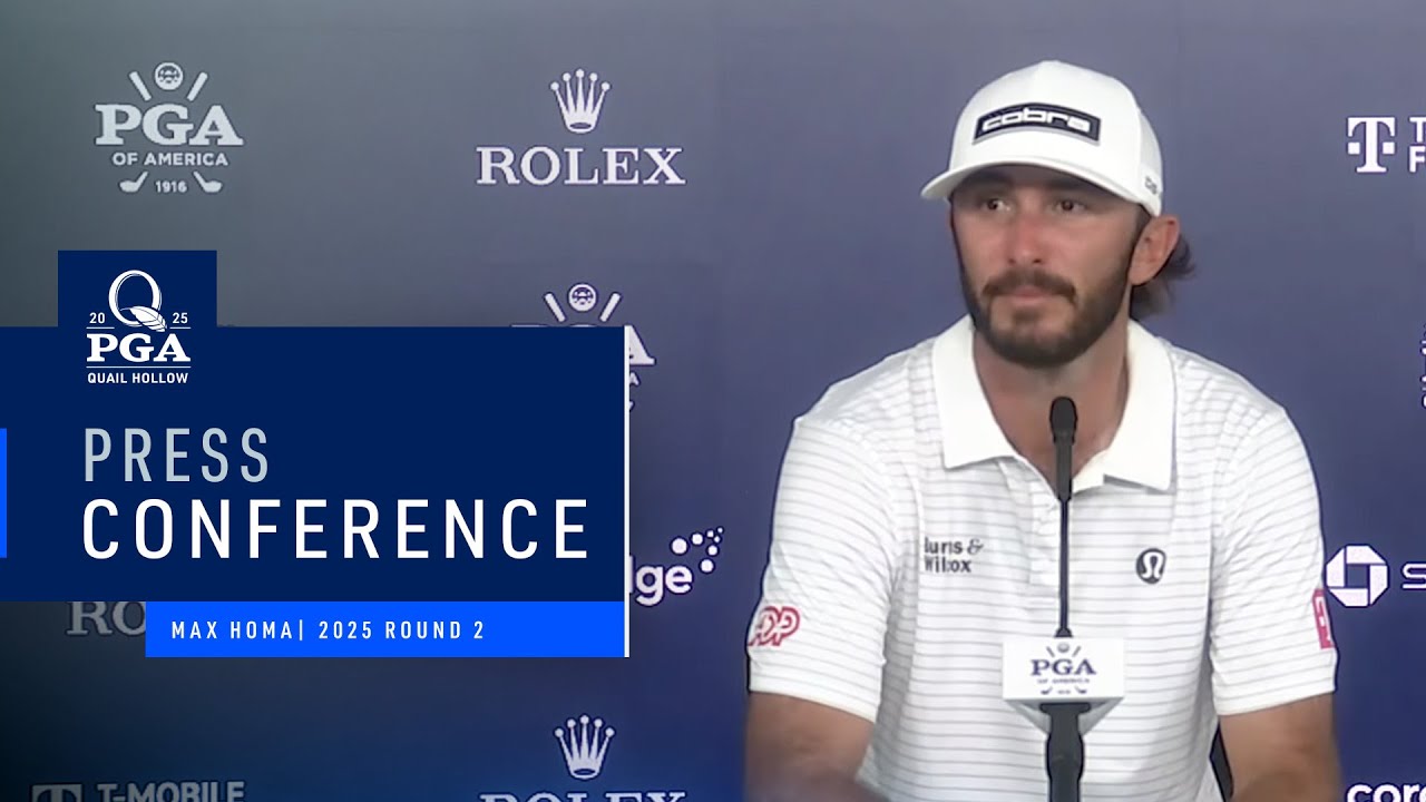 Max Homa Press Conference | 2025 PGA Championship Round 2