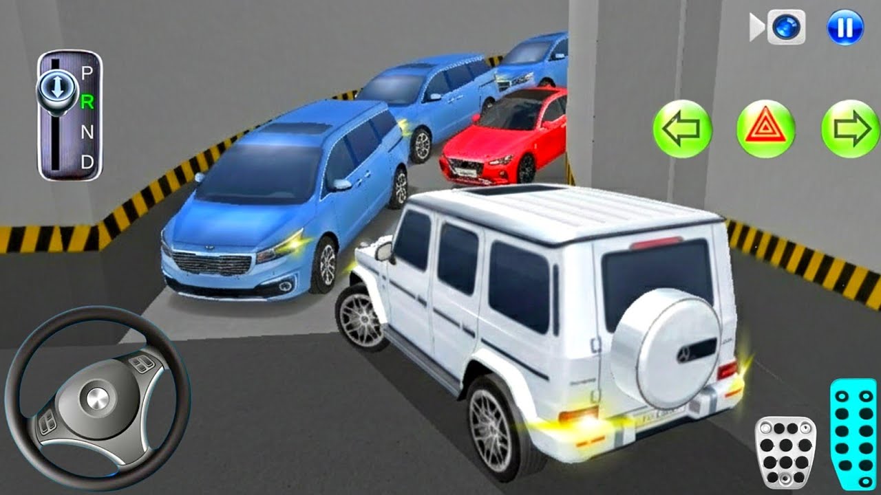 New Mercedes Car Stuck in Parking Garage🚘🚧 3D Driving Class 2026 - Car Game Android Gameplay