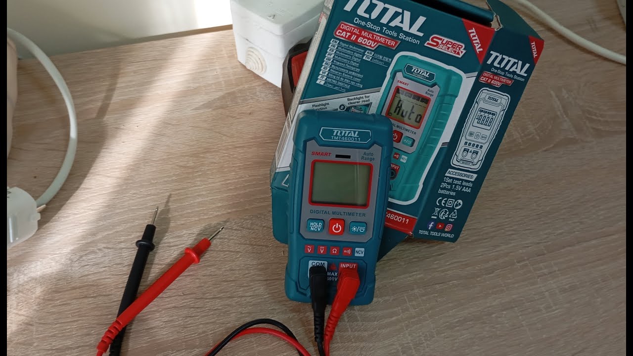 Multimetru automat de la Total