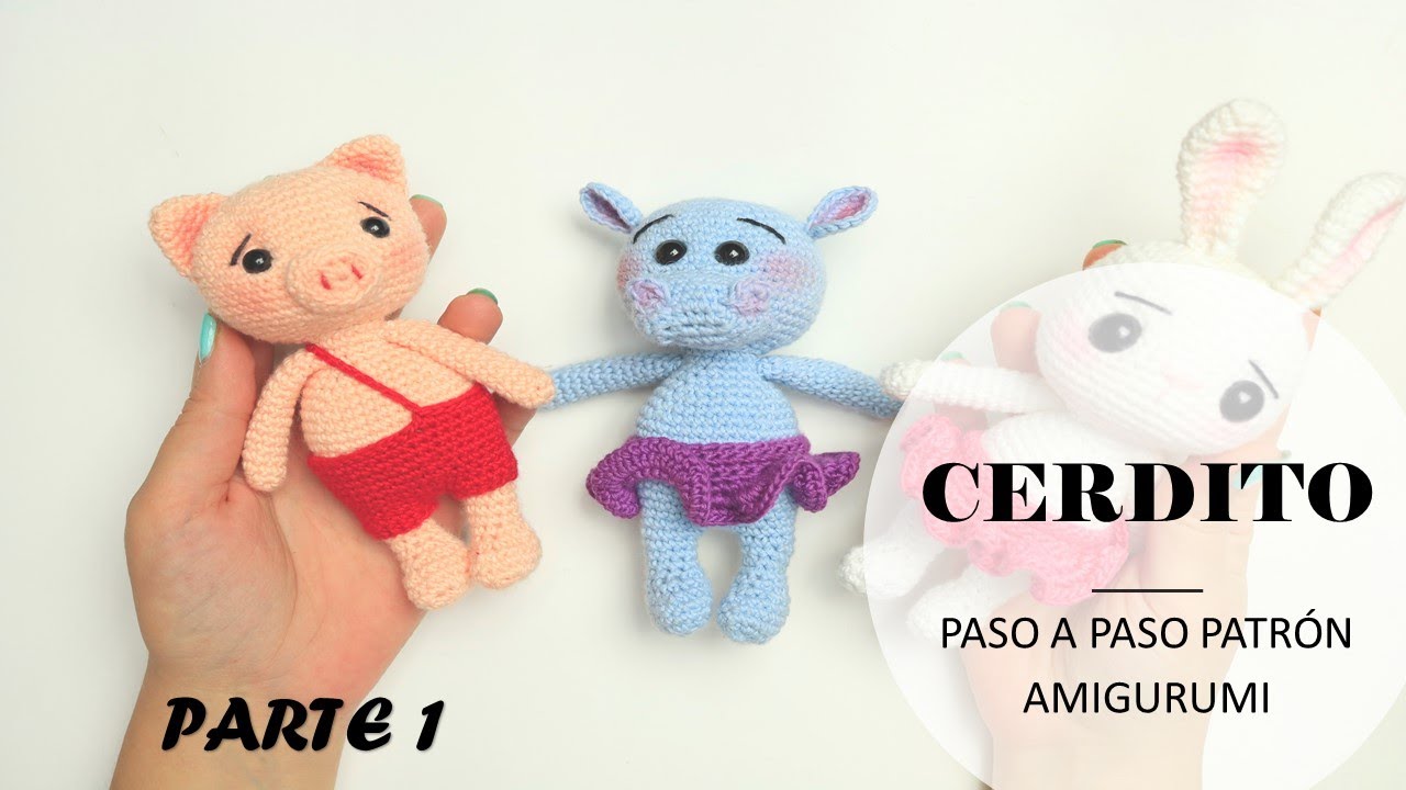 Cerdito amigurumi parte 1