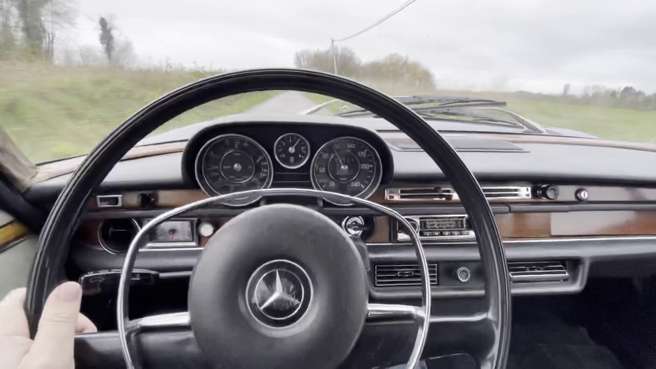 Mercedes 300SEL 6.3 W109 acceleration
