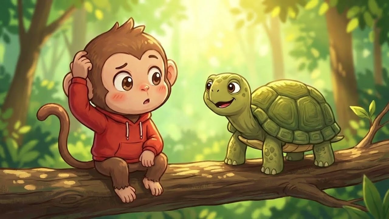 Khỉ Con Phiêu Lưu | Khỉ Lém Tưởng Bắt Nạt Được Rùa, Ai Ngờ ...