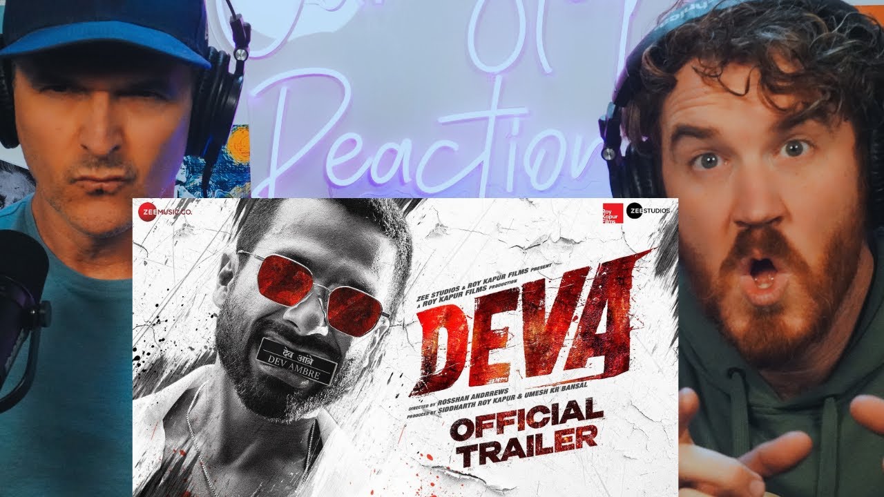Deva | Official Trailer l Shahid Kapoor | Pooja Hegde | Rosshan Andrrews | REACTION!!