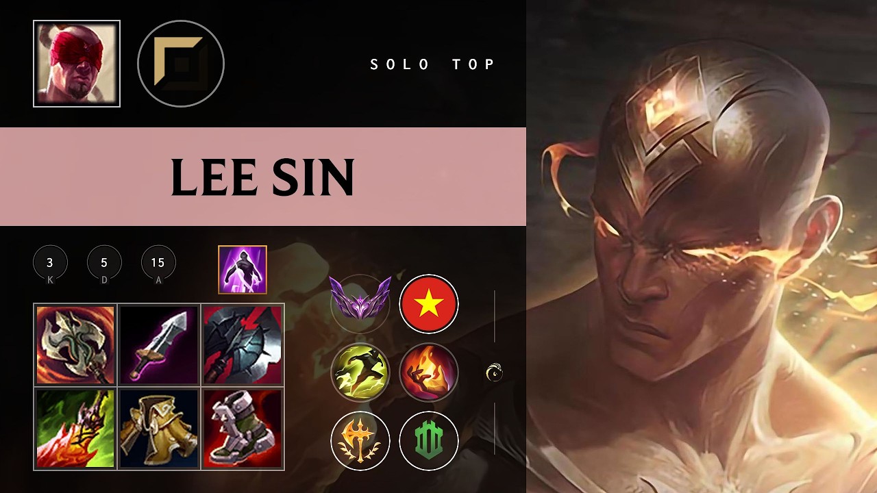 Lee Sin Top vs Urgot - VN Master Patch 26.08