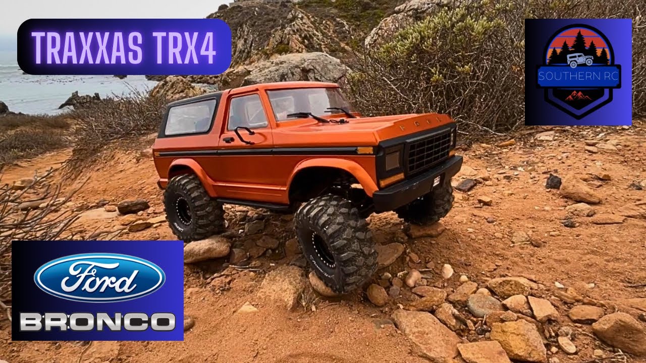 Trailing with my 1/10 scale Traxxas TRX4 Bronco