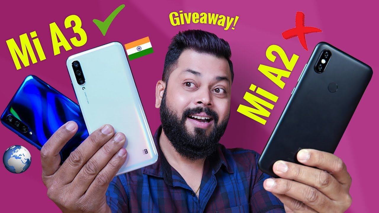 Mi A3 Quick Review ⚡ A BIG Upgrade Over Mi A2!! GIVEAWAY!