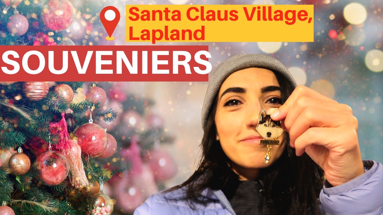 SOUVENIERS in Santa Claus Village, Lapland, Finland: What to buy for Christmas?