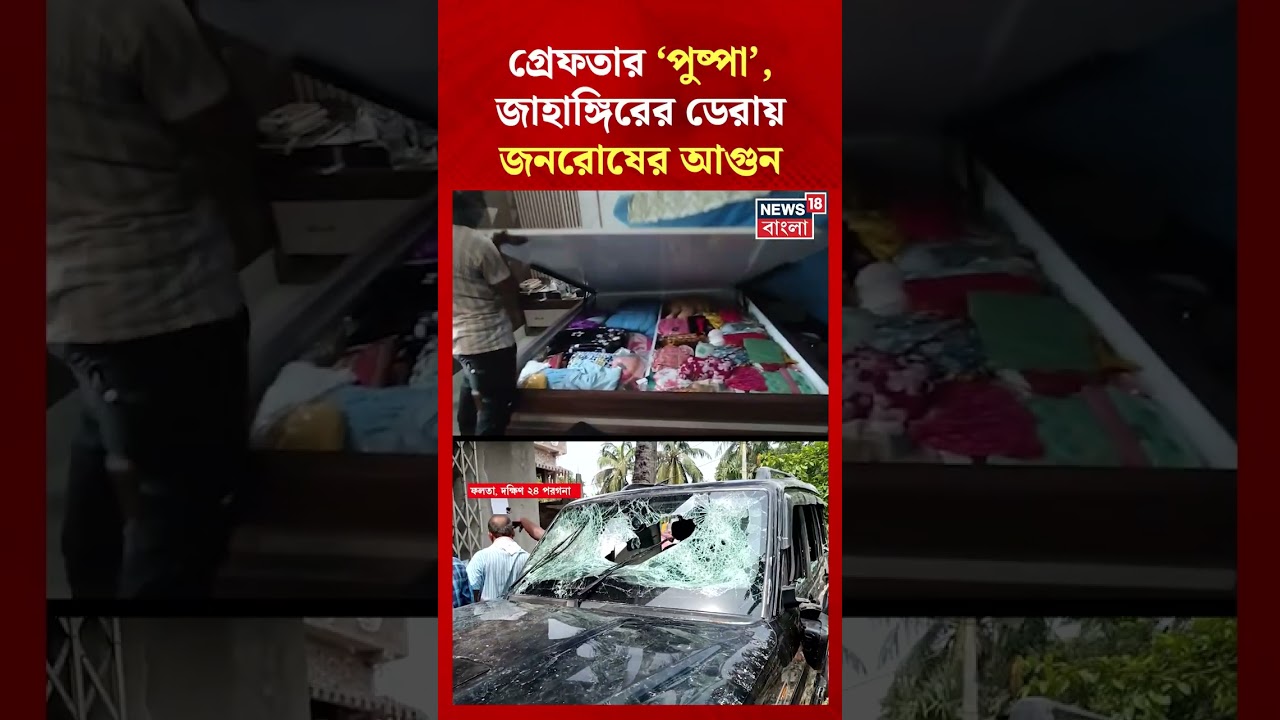 গ্রেফতার 'পুষ্পা', Jahangir এর ডেরায় জনরোষের আগুন #shorts