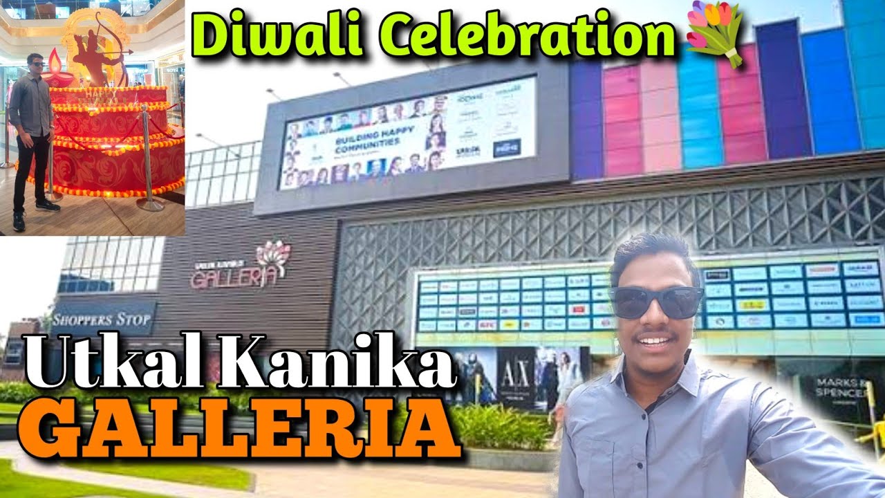 Utkal Kanika Galleria Mall Bhubaneswar || Diwali Celebration 💐Food Court, Game Zone, PVR