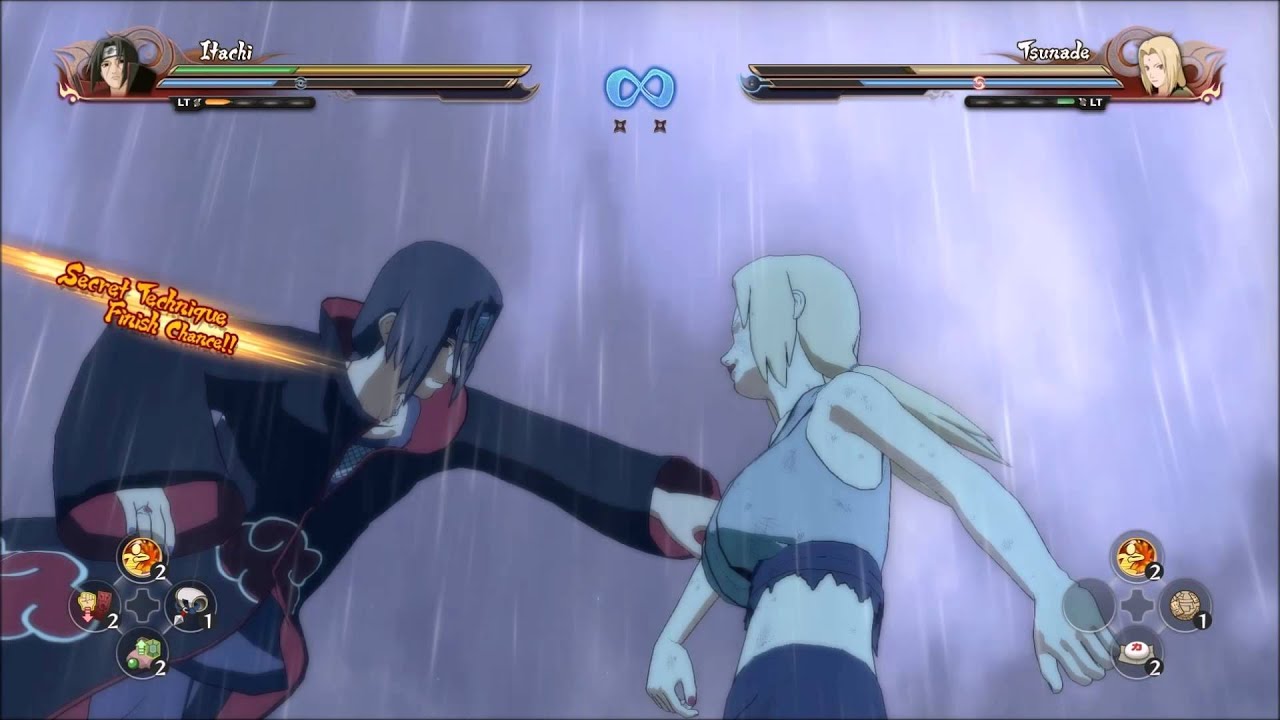 Ultimate Ninja Storm 4 - Itachi vs Tsunade