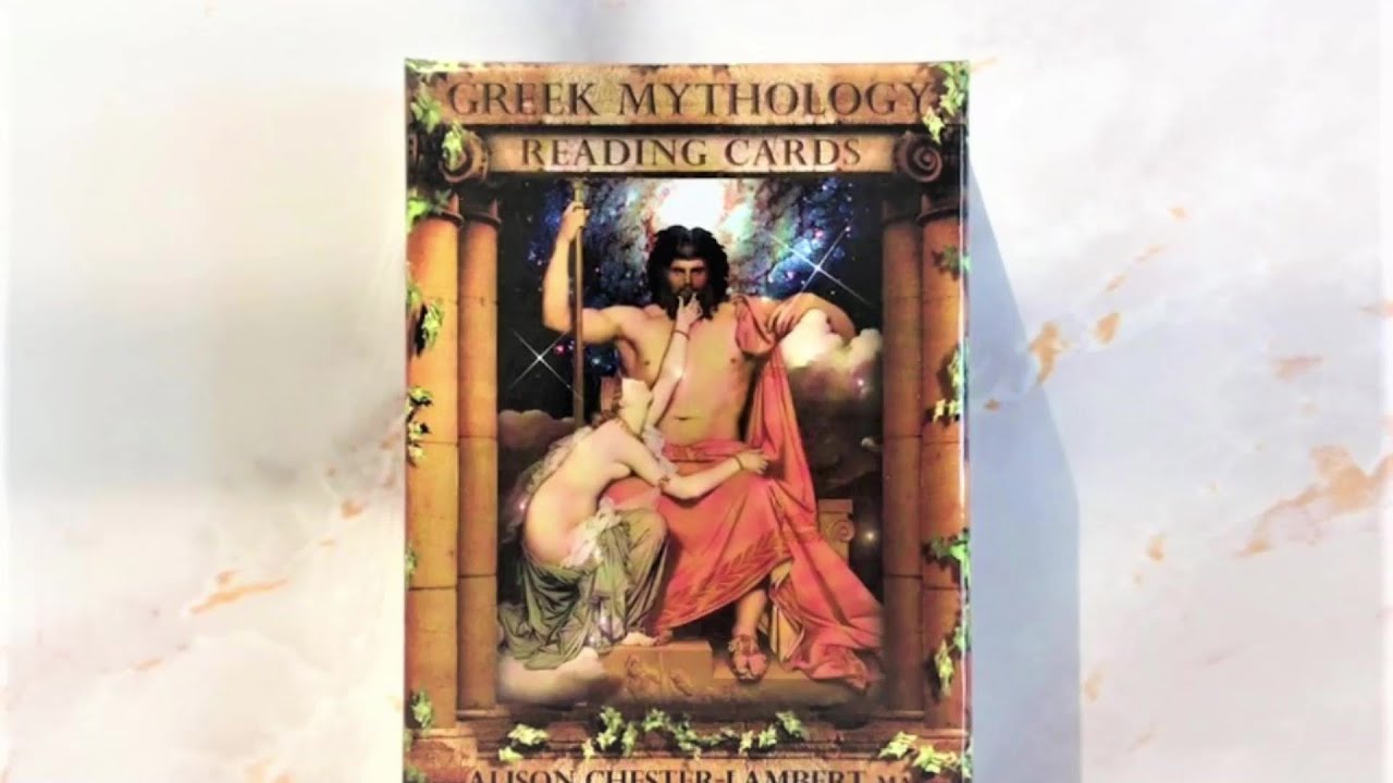 GREEK MYTHOLOGY READING CARDS FULL FLIP THROUGH AND PICKED A MESSAGE FOR YOU