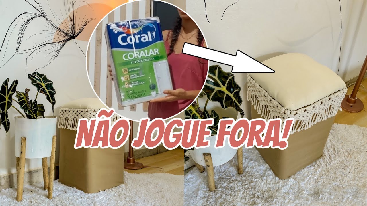 Ideia incrível com lata de tinta