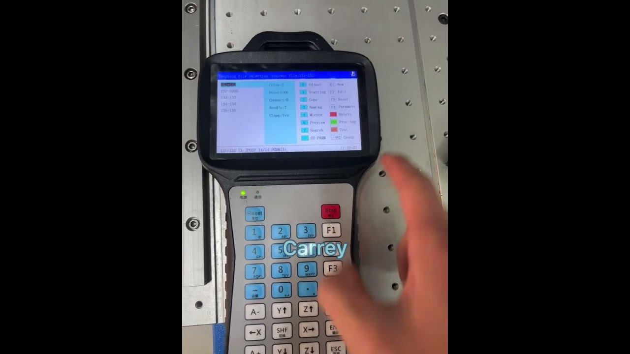 About the upgrade process of the new 12-color dot glue machine