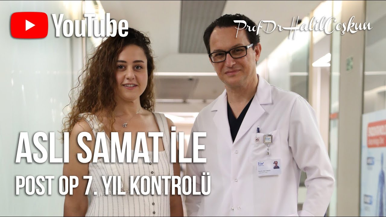 Oyuncu Aslı Samat - Tüp Mide Ameliyatı Sonrası 7. Yıl Kontrolü