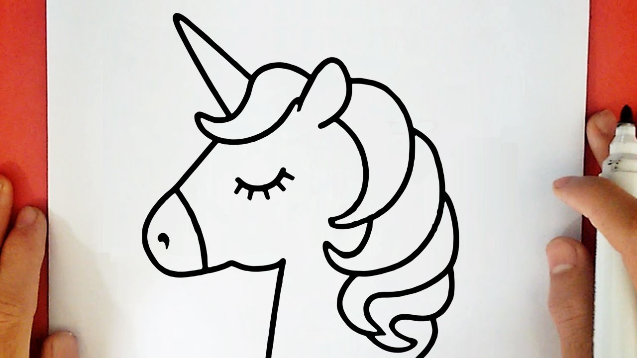COME DISEGNARE UN UNICORNO KAWAII