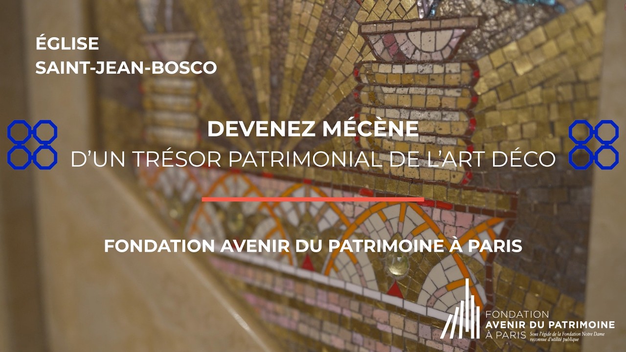 Devenez mécène d'un trésor patrimonial Art déco !