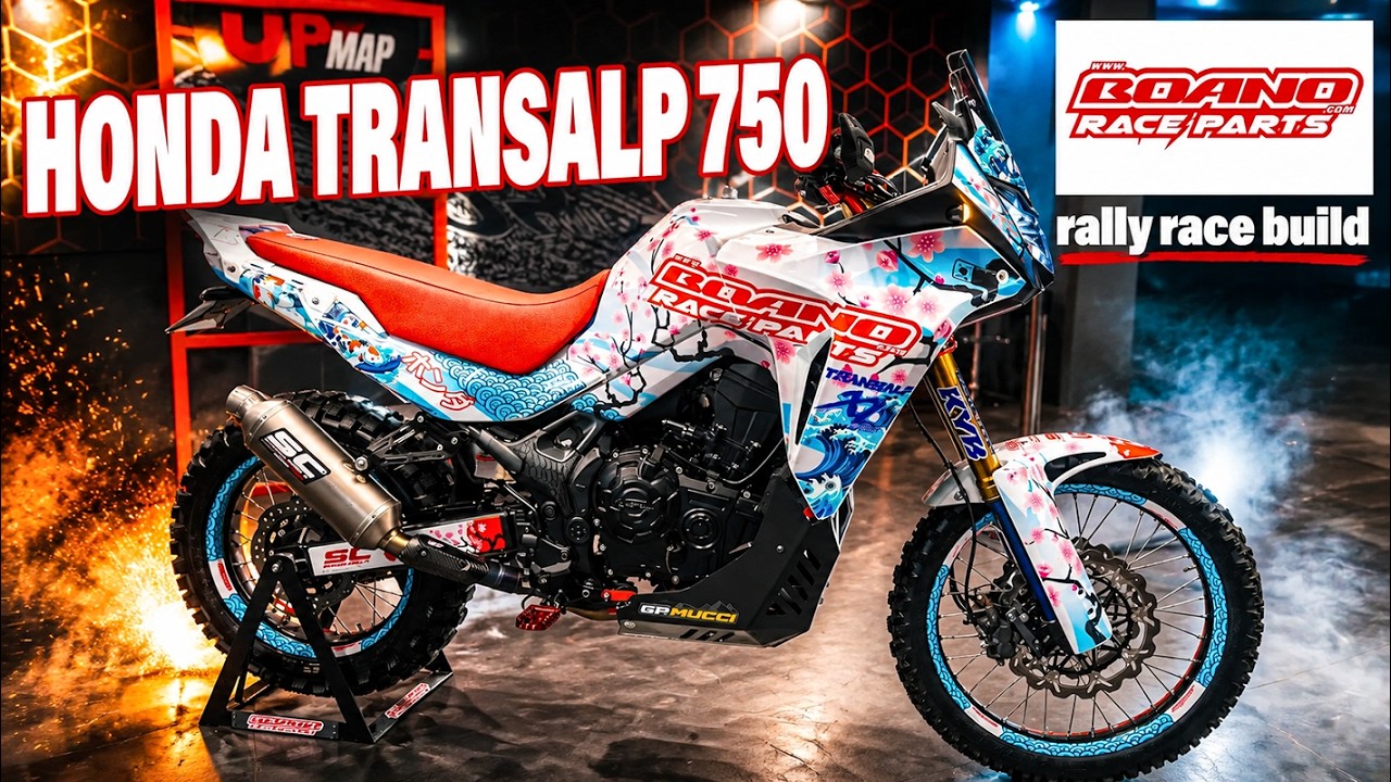 Honda Transalp 750 от BOANO Racing &mdash; готовый к гонкам МОНСТР, которого вы должны увидеть!