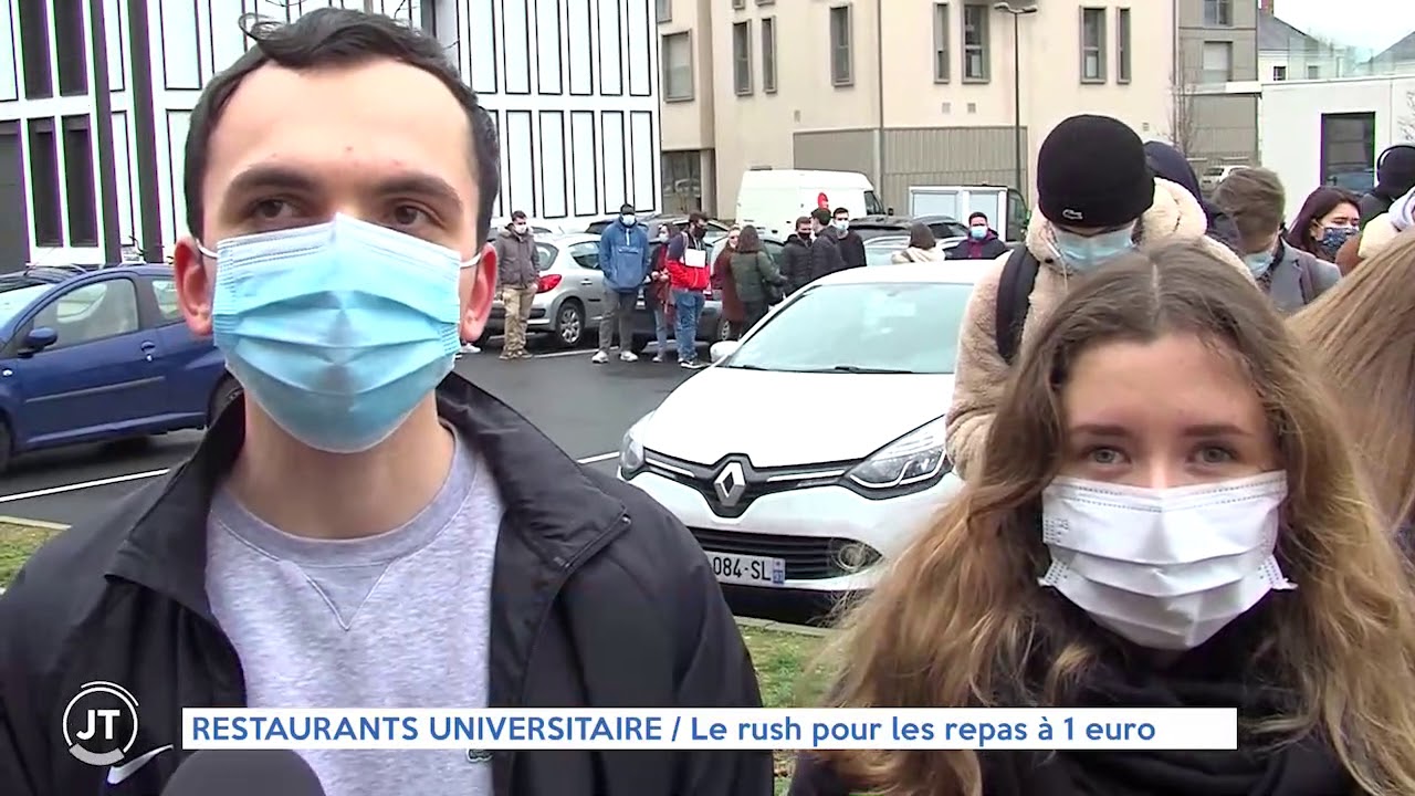 RESTAURANTS UNIVERSITAIRES - Le rush pour les repas &agrave; 1 euro