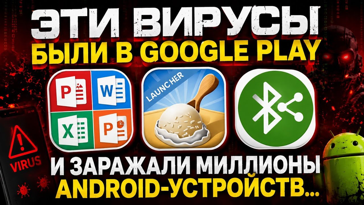 Эти вирусы были в Google Play и заражали миллионы Android-устройств...