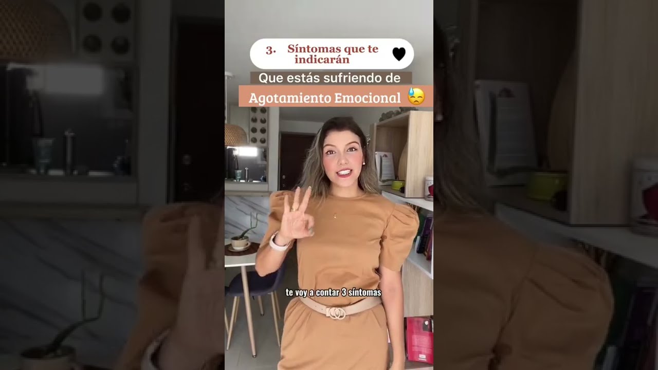 3 S&iacute;ntomas que te dir&aacute;n si est&aacute;s sufriendo de AGOTAMIENTO EMOCIONAL 😞 - Psic. Mar&iacute;a Paula