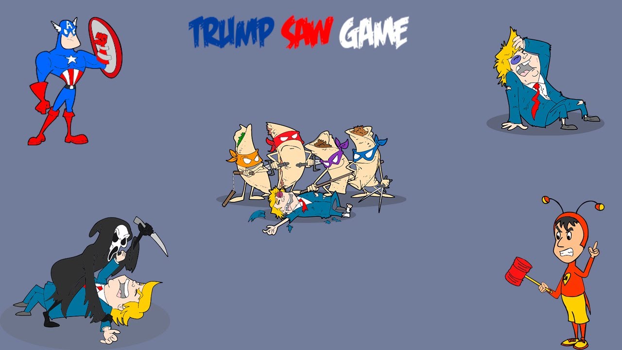 Trump Saw Game - Todos los Game Over