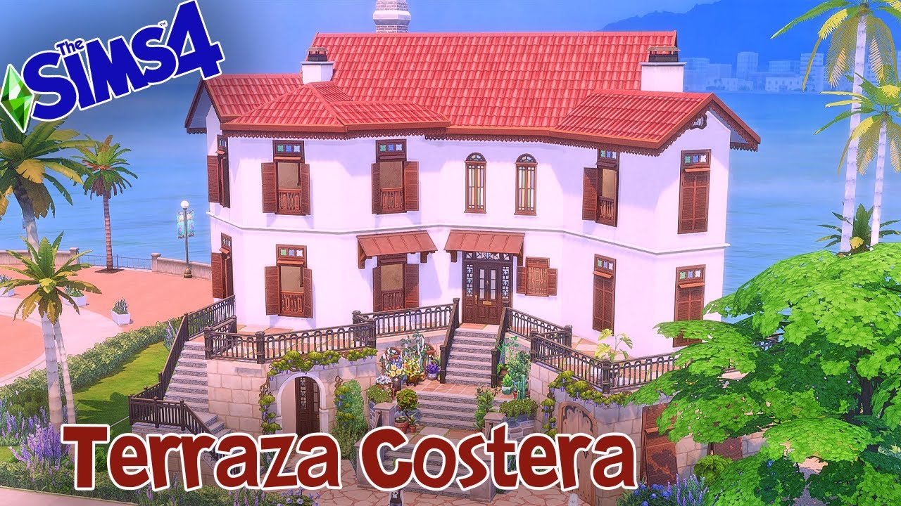 👉🏼Terraza Costera 🏢- Sims 4
