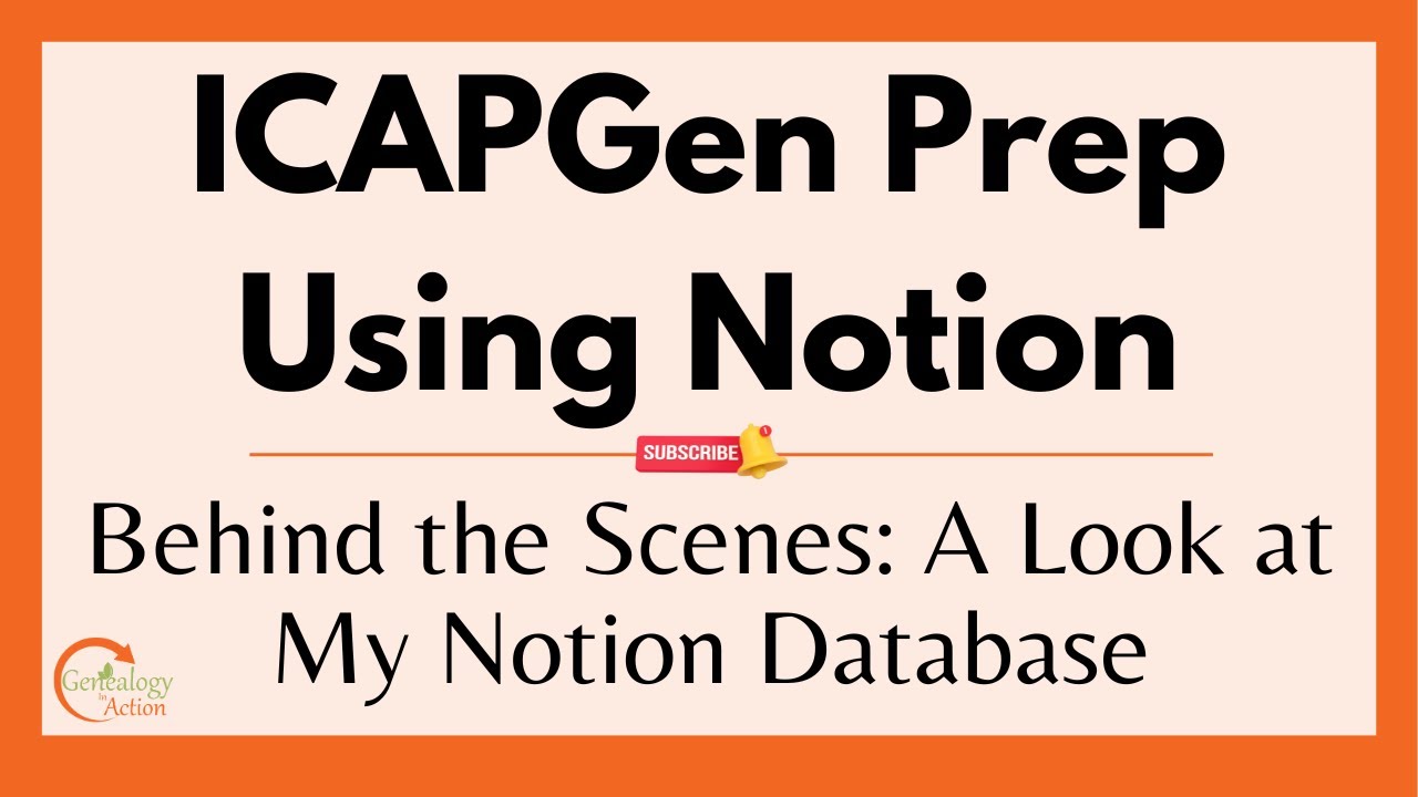 Behind the Scenes: ICAPGen Prep Using Notion