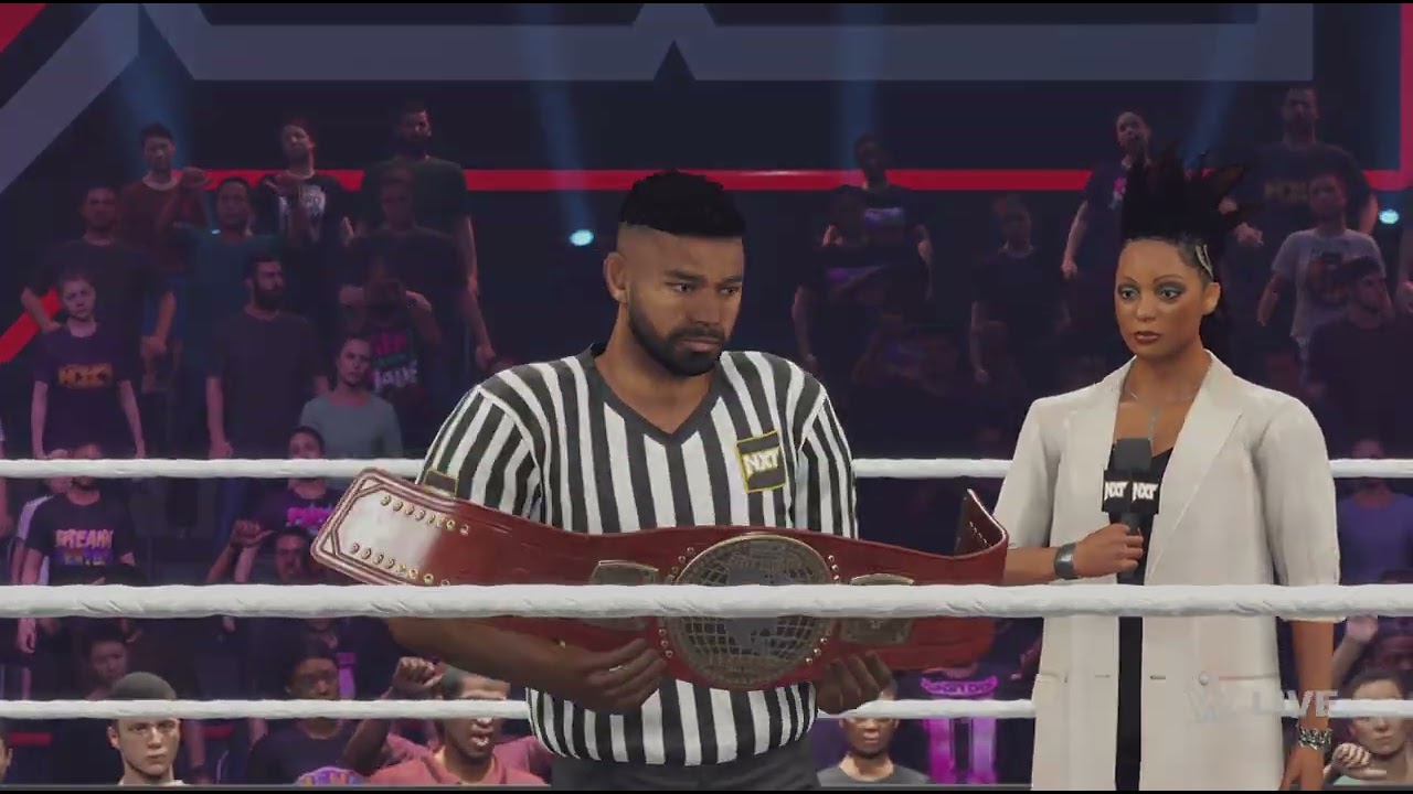 WWE 2K25 | NXT | New years evil | Giovanni Vinci vs OBA FEMI