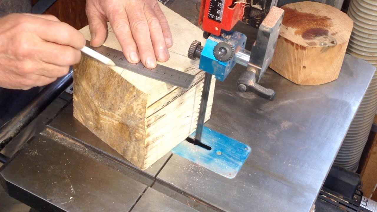 Richard Raffan salvages split woodturning blanks